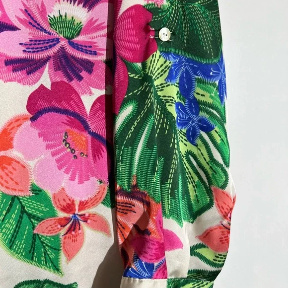 Haver of London Vibrant Floral Blouse - Picture 7 of 11